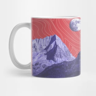 landscape moon Mug